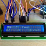 【Arduino】1602A LCDとMQ-135のテスト